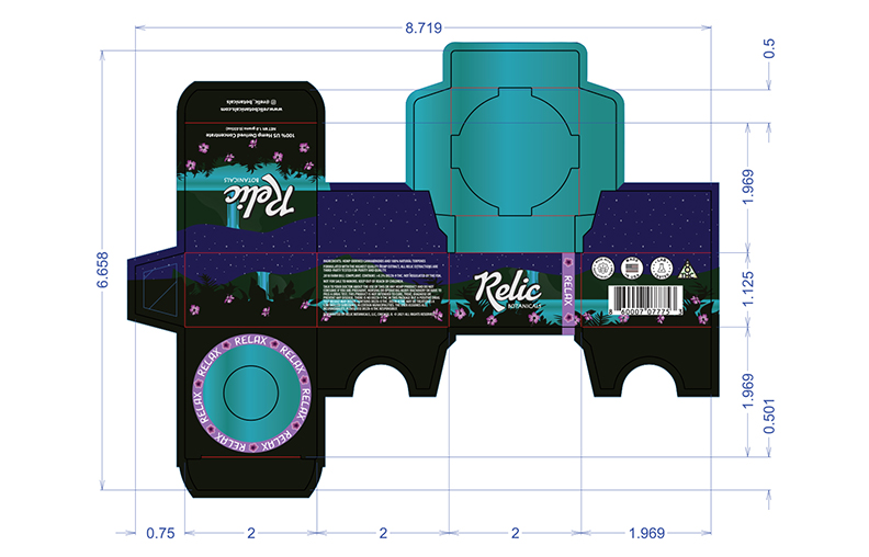 Relic macro detail shot